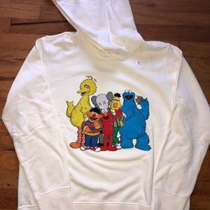 Kaws X Sesame Street Hooded Sweatshirt